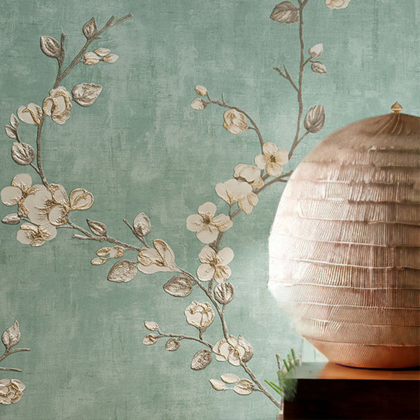 Winston Porter Kristiine Peel and Stick Wallpaper Removable Bathroom ...