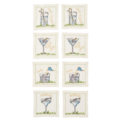 Tee Time Cocktail Napkin Set