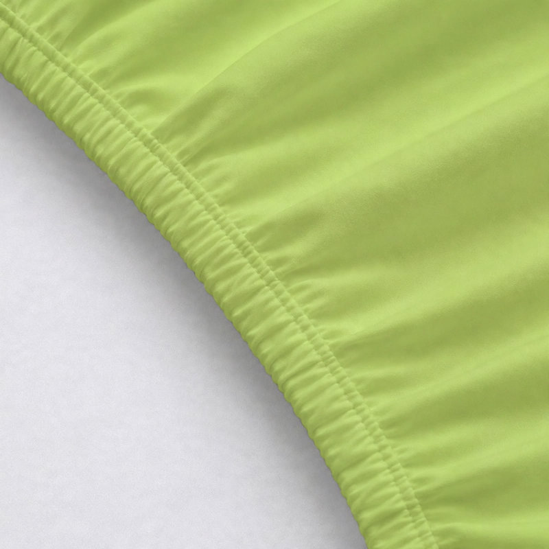 6-Piece Premium Deep Pockets Microfiber Sheet Set, California King, Lime