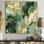 «Green Luxury Abstract Fluid Art I», art mural vert