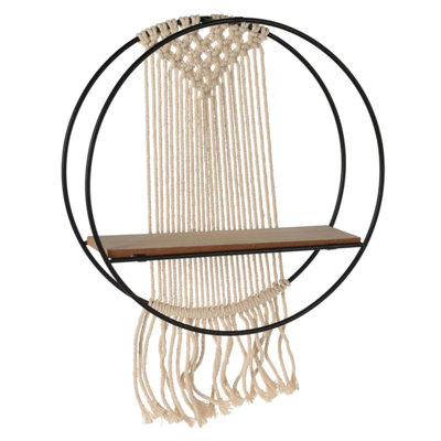 Epsilon Circle Wall Rack with Hooks