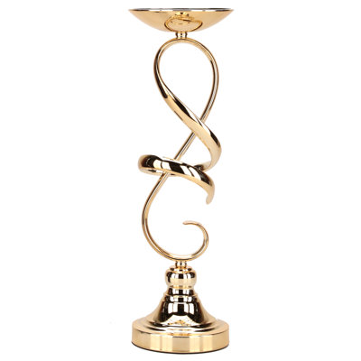 Swirl Finial Decor, Small - 16.5 Inches