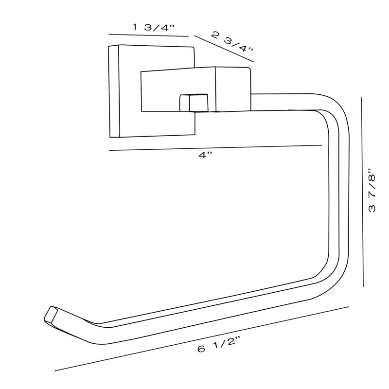 Vienna Wall Mounted Toilet Paper Holder