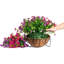 Panier de fleurs artificielles artificielles pour l'été-323834730