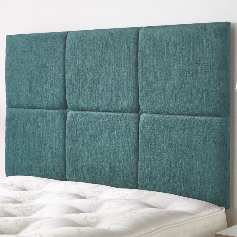 Upholstered Headboard, Kingsize (5'), Teal