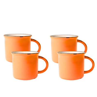 Tinware Stoneware Mug