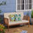 Nobhill 53.25'' Wide Straight Acacia Loveseat with Cushions-321483854-339834260