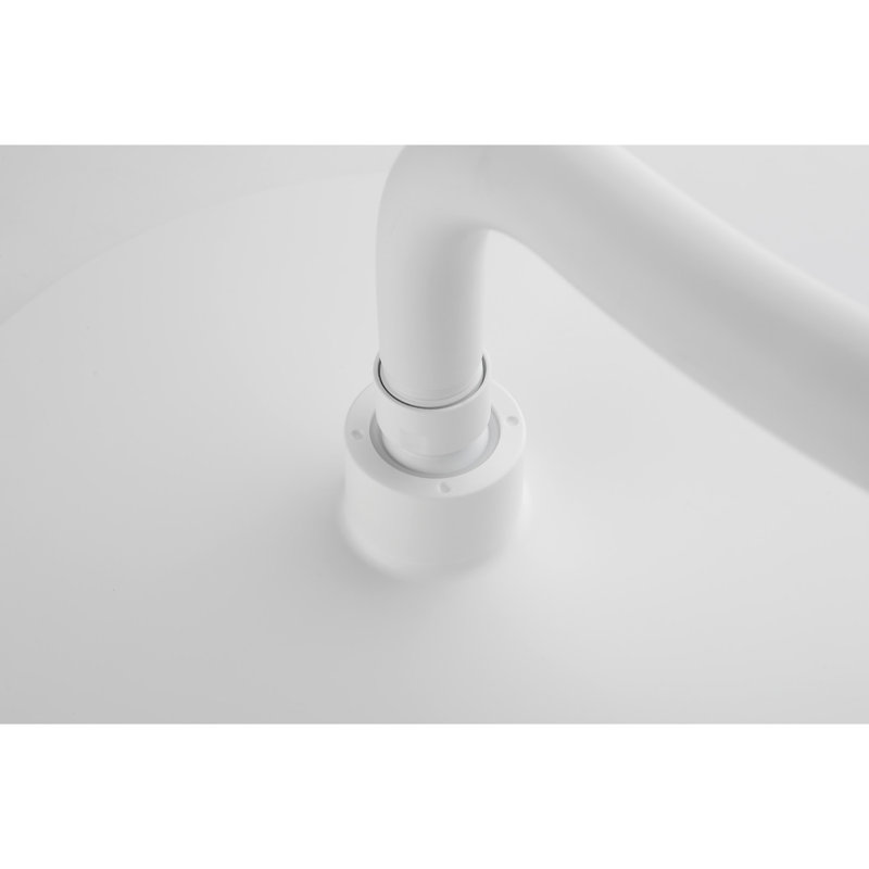 Bathroom Shower Featuring 10" Rain Showerhead, 4 Hand Shower, Adjustable Slide Bar And Soap Dish - White Brass Wall Mounted Unit With & System