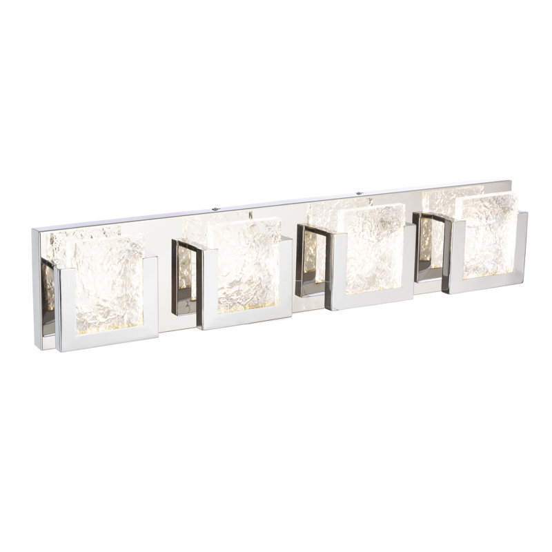 4 - Light Dimmable Bath Bar, Gold