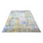 Silk Abstract Area Rug in Blue And Multi-1400827955
