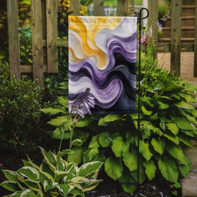 Drapeau de jardin non binaire