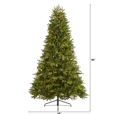 Lighted Artificial Christmas Tree