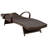 Naotaka Outdoor Wicker Chaise Lounge