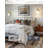 Steel Armed Sconce With Fluted Clear Glass-635897100