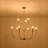 Farmhouse 9-light Dimmable Metal Chandelier 