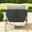 Straight Patio Sectional Set with Cushions-1249886152