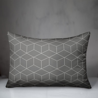 Geometric Reversible Throw Pillow