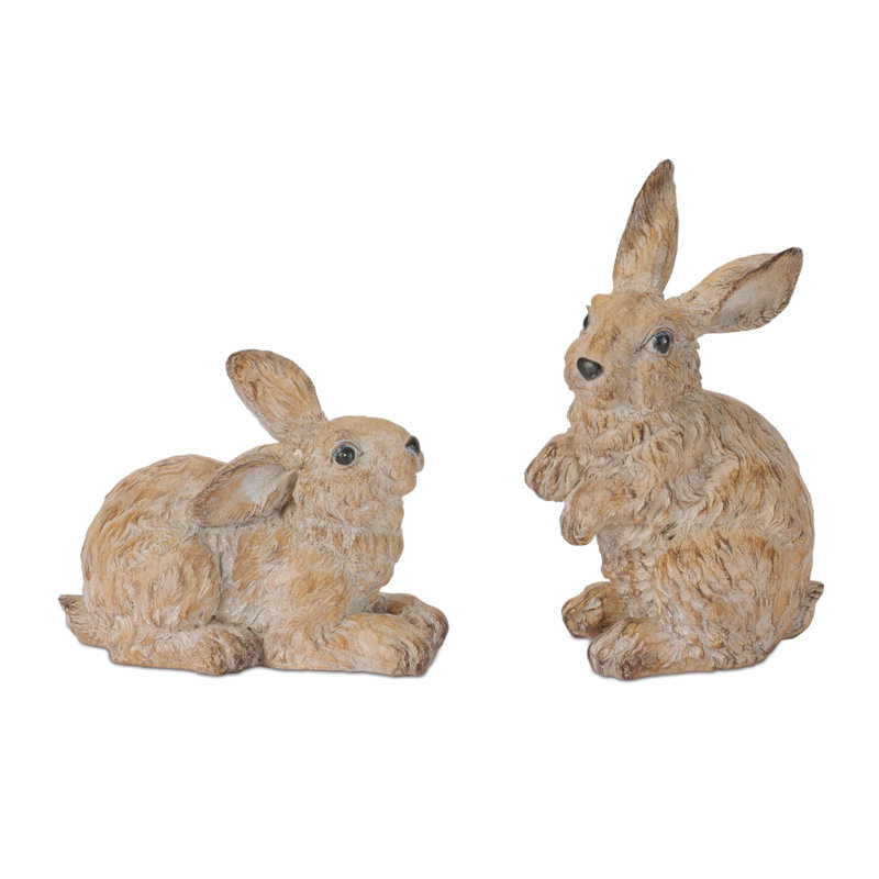 Figurines Woodland Rabbit (ensemble de 2)