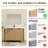 Gosby 48'' Free standing Single Bathroom Vanity With Resin Vanity Top-998686460