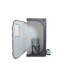 Portable Steam Grey Mini Plus - Spa personnel avec générateur et télécommande. Chaise pliable. Installation facile. Chauffage rapide. Ul accrédité. Tissu. 360 degrés. Element. Améliore la douceur de la peau