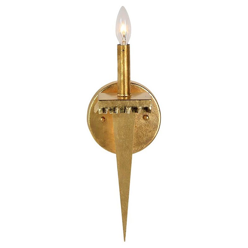 Castle 1 - Light Dimmable Wallchiere, Bronzed Brass