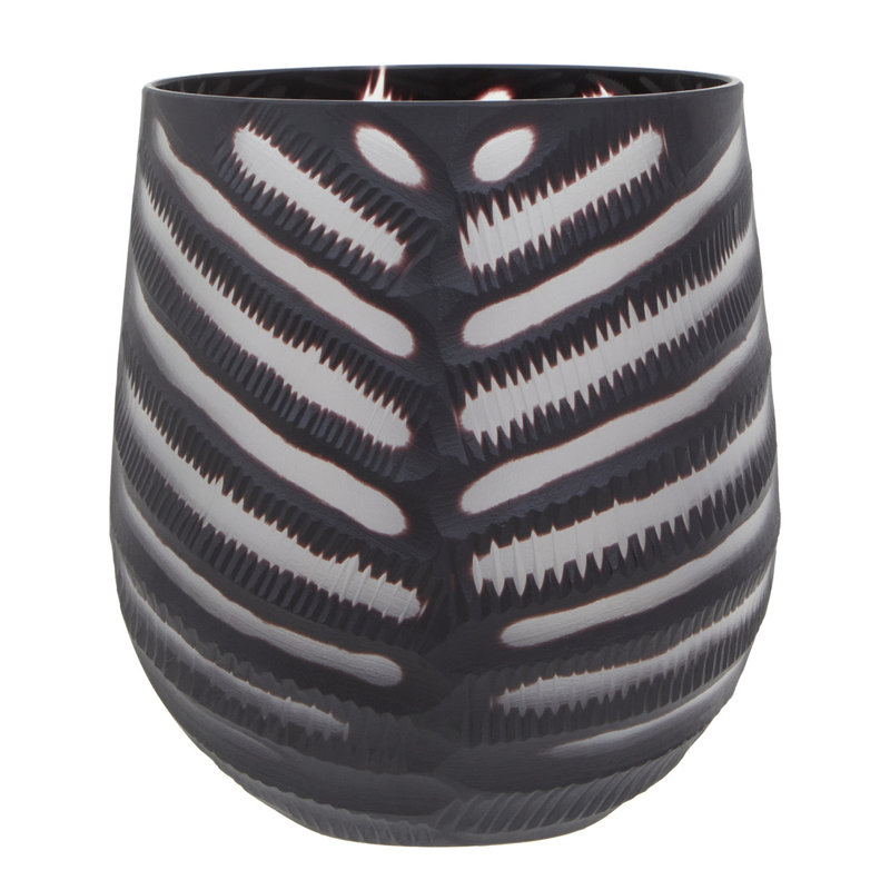 Lenaghan Glass Table Vase, 23cm H x 20cm W x 20cm D