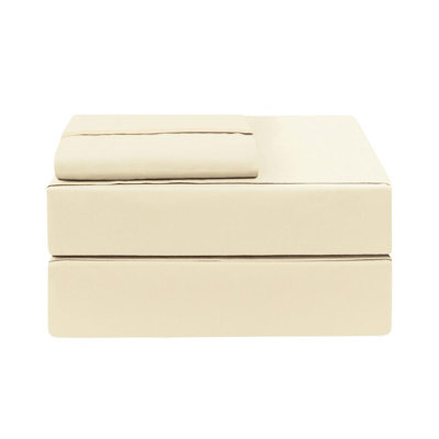 Ensemble de draps en rayonne de bambou 4 pièces Maurelle