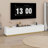 Tv Stand With 4 Drawers, Faux Marble Tabletop And Curved Profile Design-897881693
