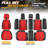 Full Set Seat Covers Universal Waterproof Leatherette For Cars Suvs Trucks Airbag Compatibility​​-117805560