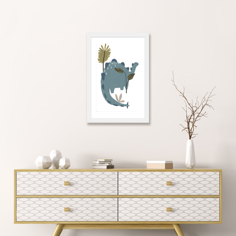 Animals, 24" H x 16" W x 1" D, White Framed Fine Art Paper