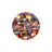 Washable Rectangular Multicolor Geometric Patterned Woven Area Rug-21892563
