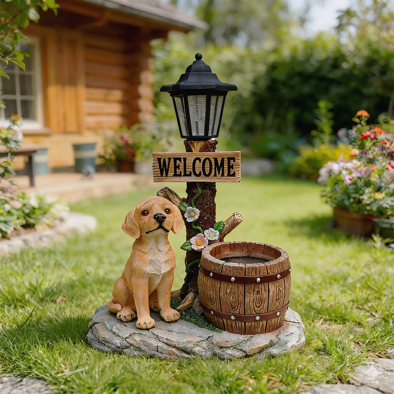 Statue de jardin Labrador
