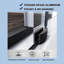 Porte de baignoire coulissante simple sans cadre de 56 à 60 po x H 62 po avec verre trempé transparent de 3/8 po-65723849