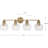 4 - Light Dimmable Vanity Light