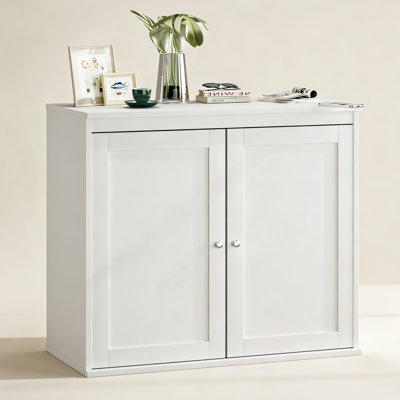 Kitchen Storage Cabinet with Double Doors, Coffee Bar Cabinet with Adjustable Shelves, Sideboard Buffet for Dining Room, Living Room or Entryway, Mode