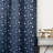 Tatyana Silver Foil Outer Space Polyester Blackout Curtain Pair-1071000230-1071000231
