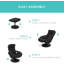 Fauteuil inclinable en cuir avec repose-pieds Masek