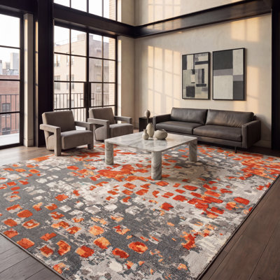 Tapis performance abstrait Poche