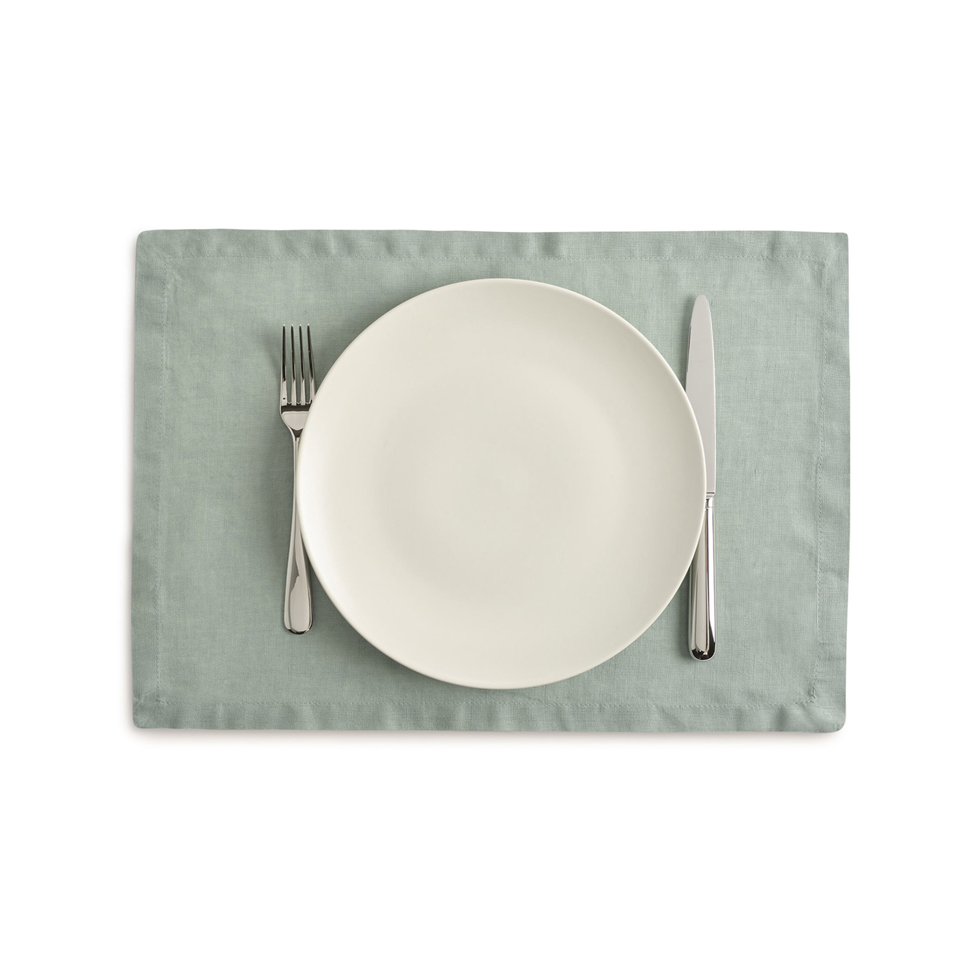 Year & Day Linen Placemats, Green