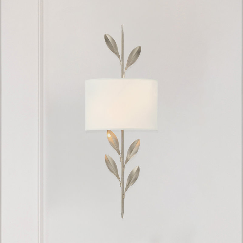 Applique murale 2 lumières Taliaferro, Argent argent