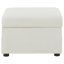 Fauteuil d'appoint pivotant avec rangement relevable Tona