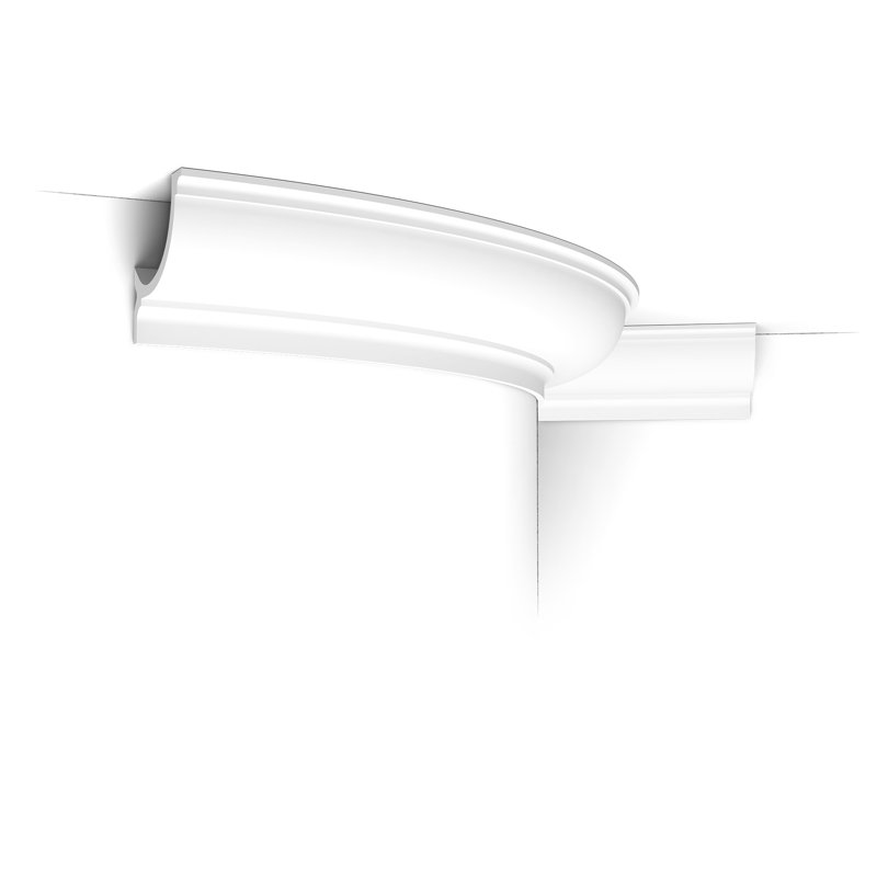 Flexible Polyurethane, Primed White 3-15/16" H x 78" W x 4-15/16" D Crown