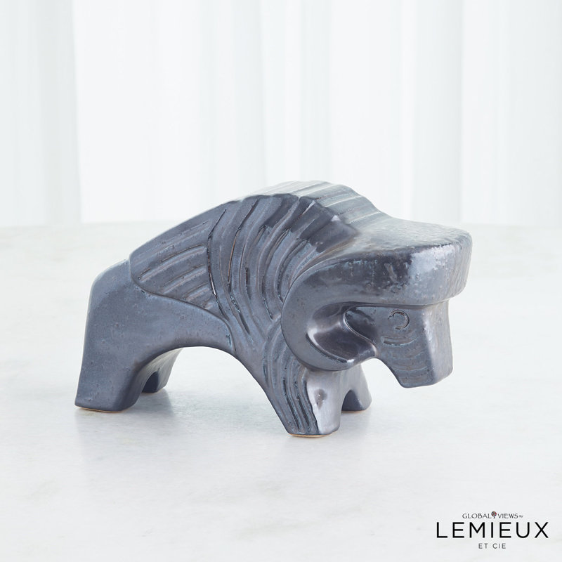 Les Animaux-Bison, Matte Antique Bronze