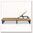 Outdoor Chaise Lounge Chair with 5-Position Adjustable Backrest-1430155976