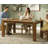 63” Farmhouse Wooden Dining Table With Modern Minimalist Rectangular Top-125028924