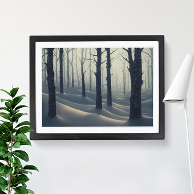 Brave Winter Forest - Single Picture Frame Print