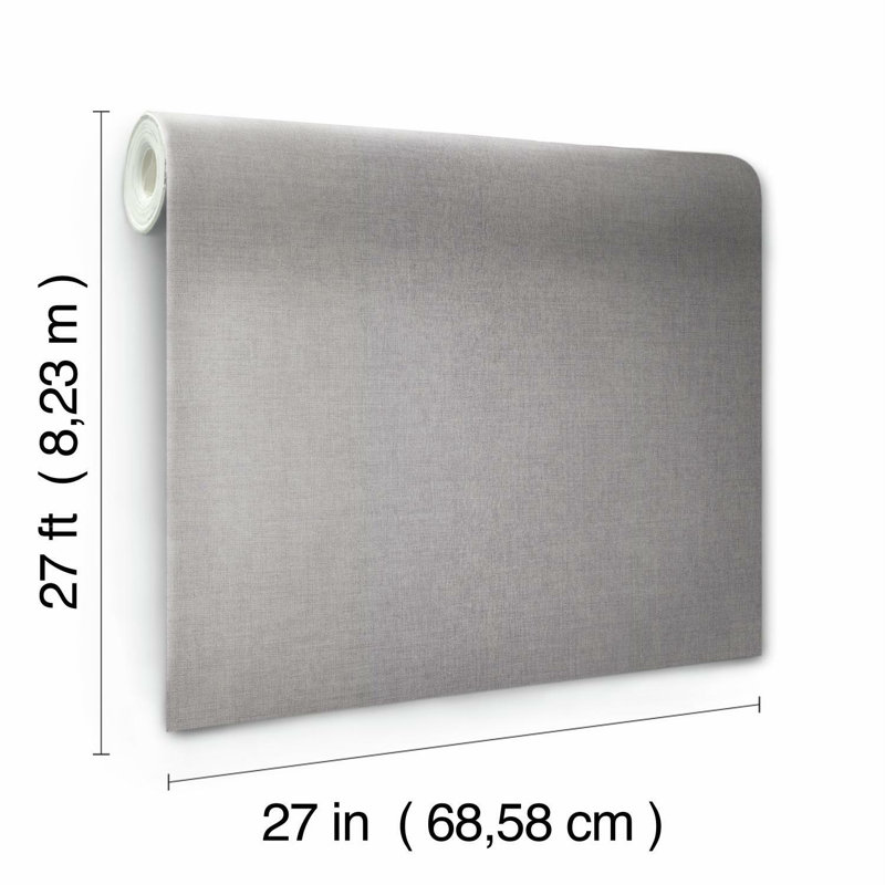 Wallpaper Roll, Gray