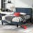 Eleonora Upholstered Bed Frame with Button-Tufted Headboard-496629896