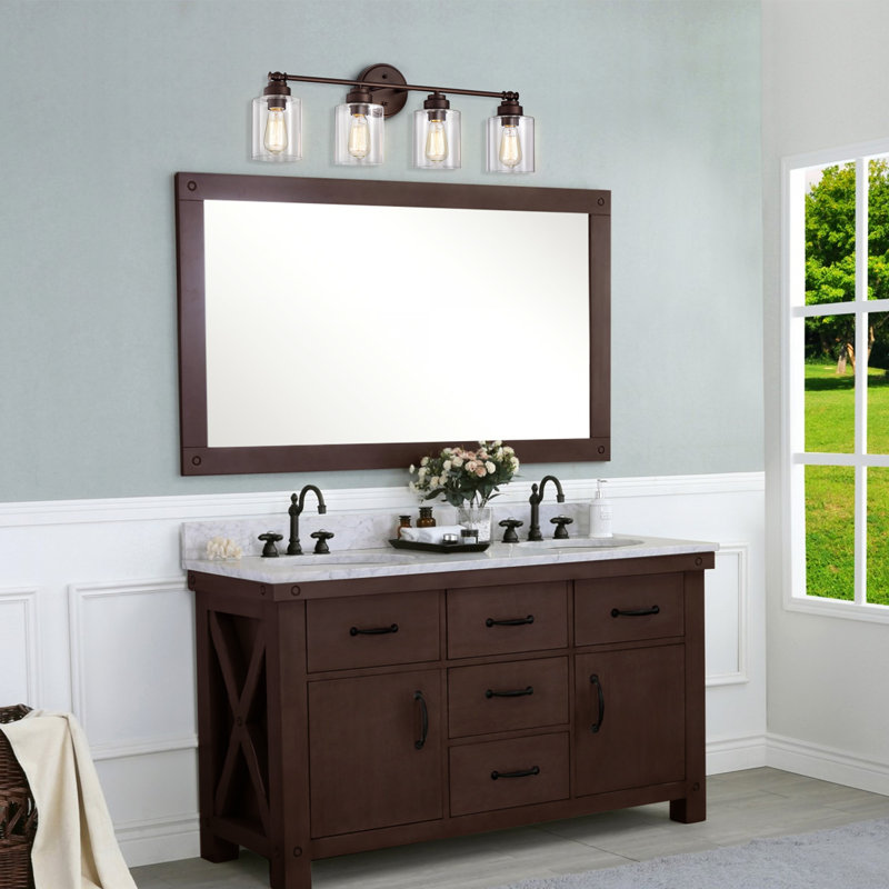 Dorning Vanity Light, Oil Rubbed Bronze, 4