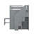 Full Size Loft Bed With Wardrobe,Desk And Shelves-763068131